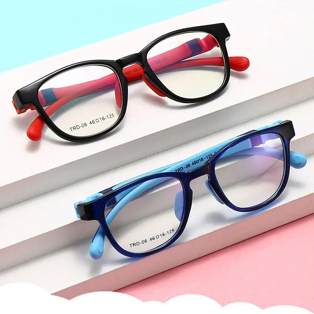 Anti Blue Light Kids Safety Optical Frame Blocking Eyeglasses