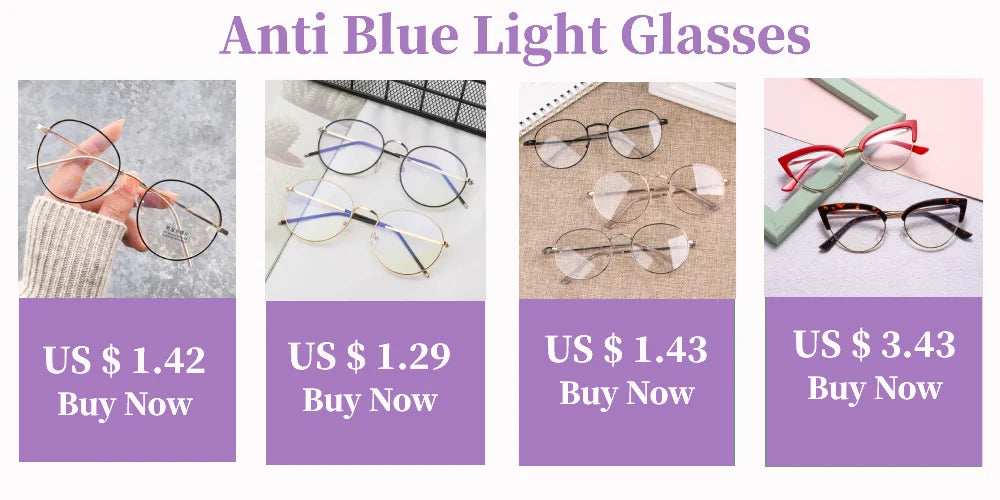 Anti Blue Light Kids Safety Optical Frame Blocking Eyeglasses