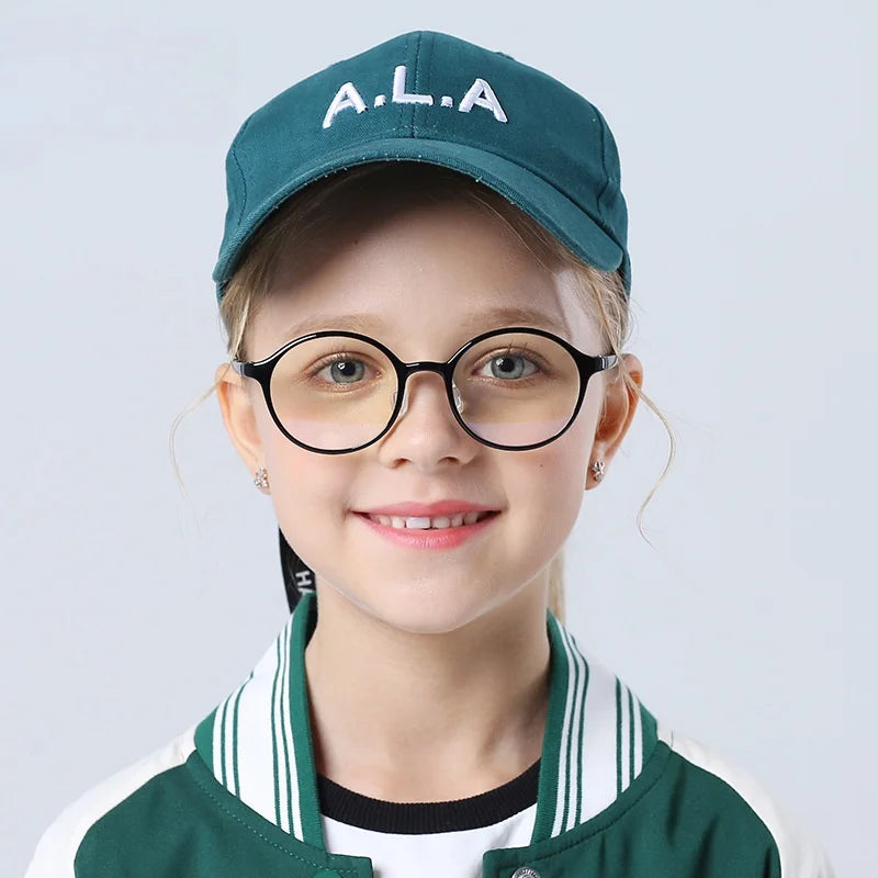 Kids Anti-Blue Glasses  Against Blue Light Eyeglasses Replaceable Lens
