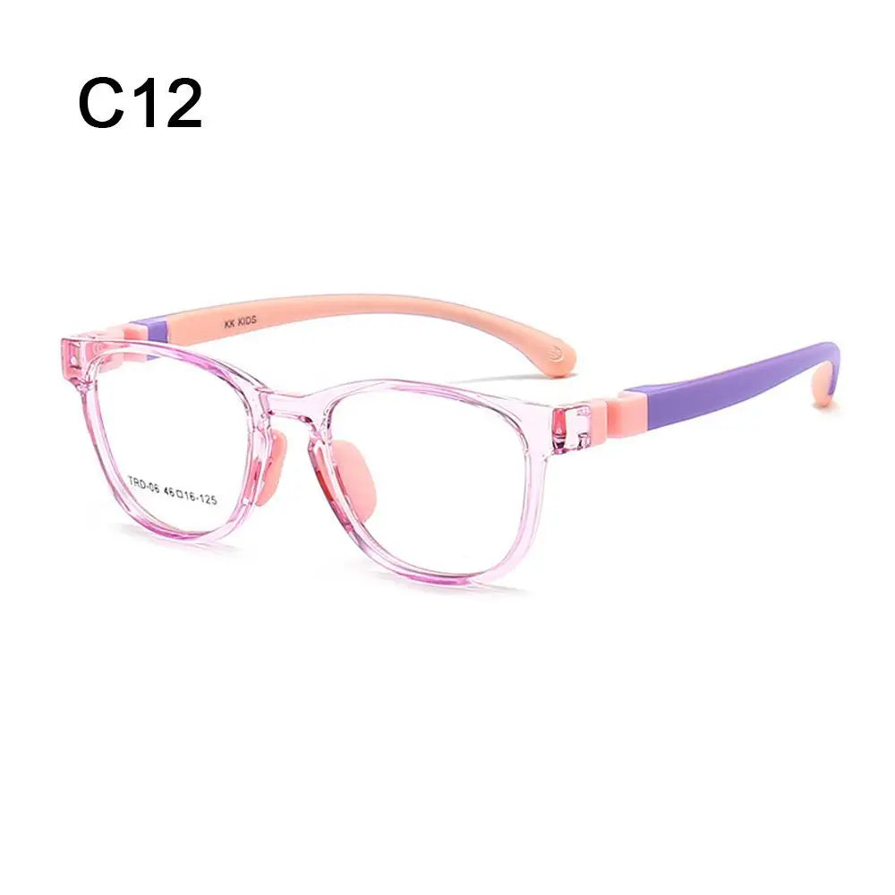 Anti Blue Light Kids Safety Optical Frame Blocking Eyeglasses