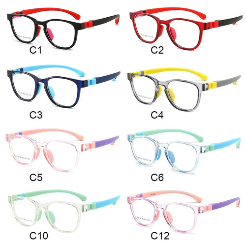 Anti Blue Light Kids Safety Optical Frame Blocking Eyeglasses