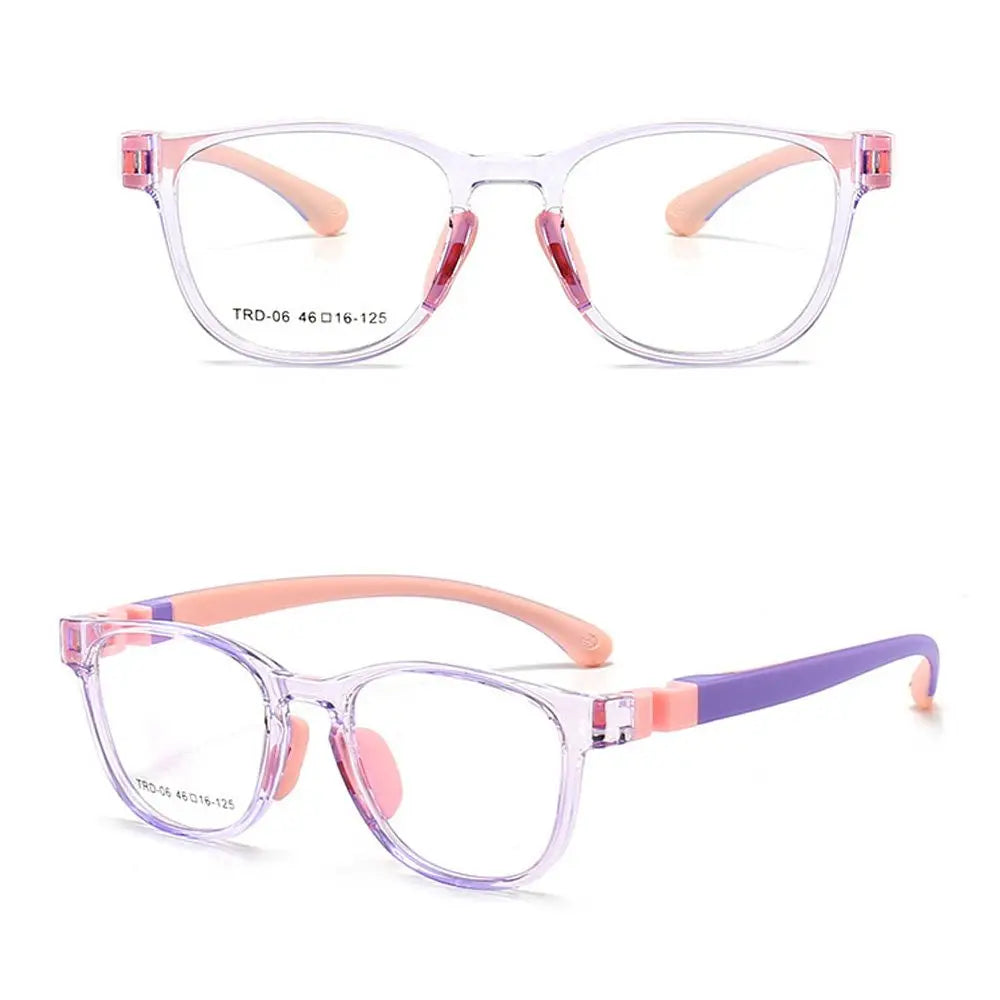 Anti Blue Light Kids Safety Optical Frame Blocking Eyeglasses