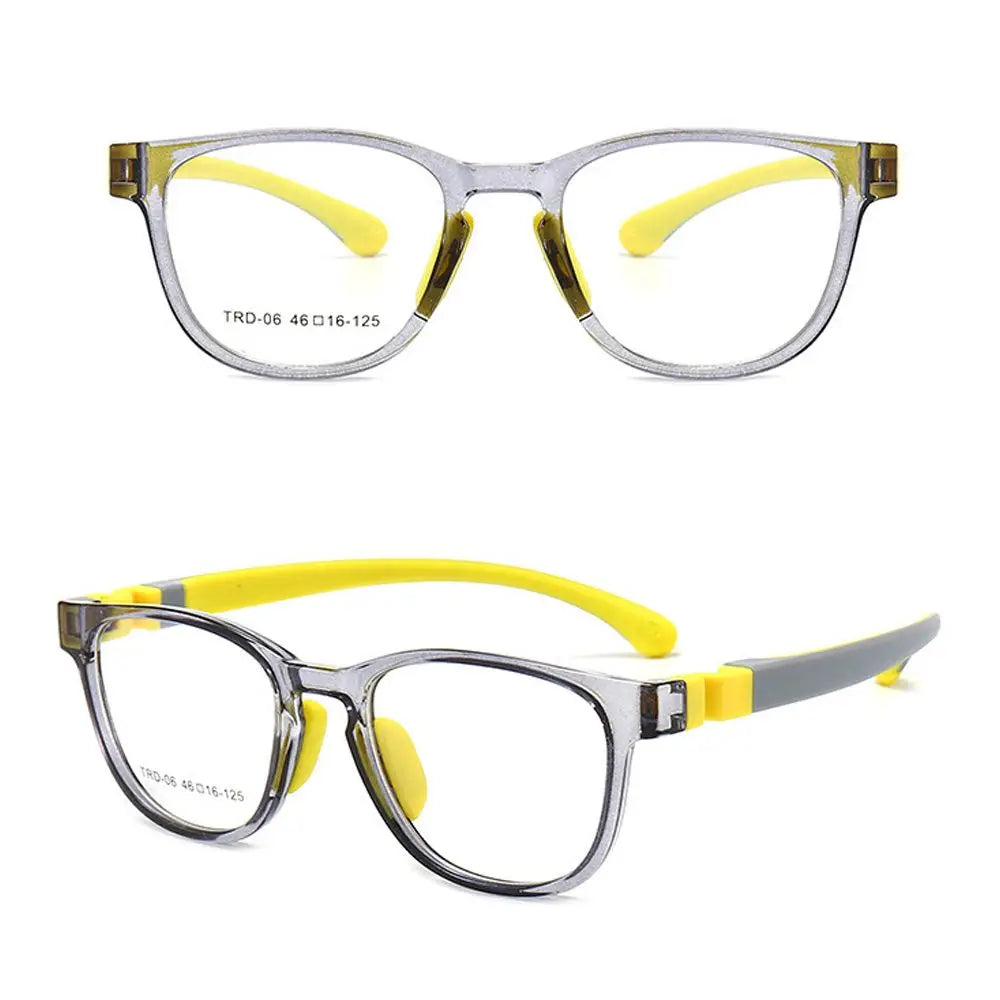 Anti Blue Light Kids Safety Optical Frame Blocking Eyeglasses